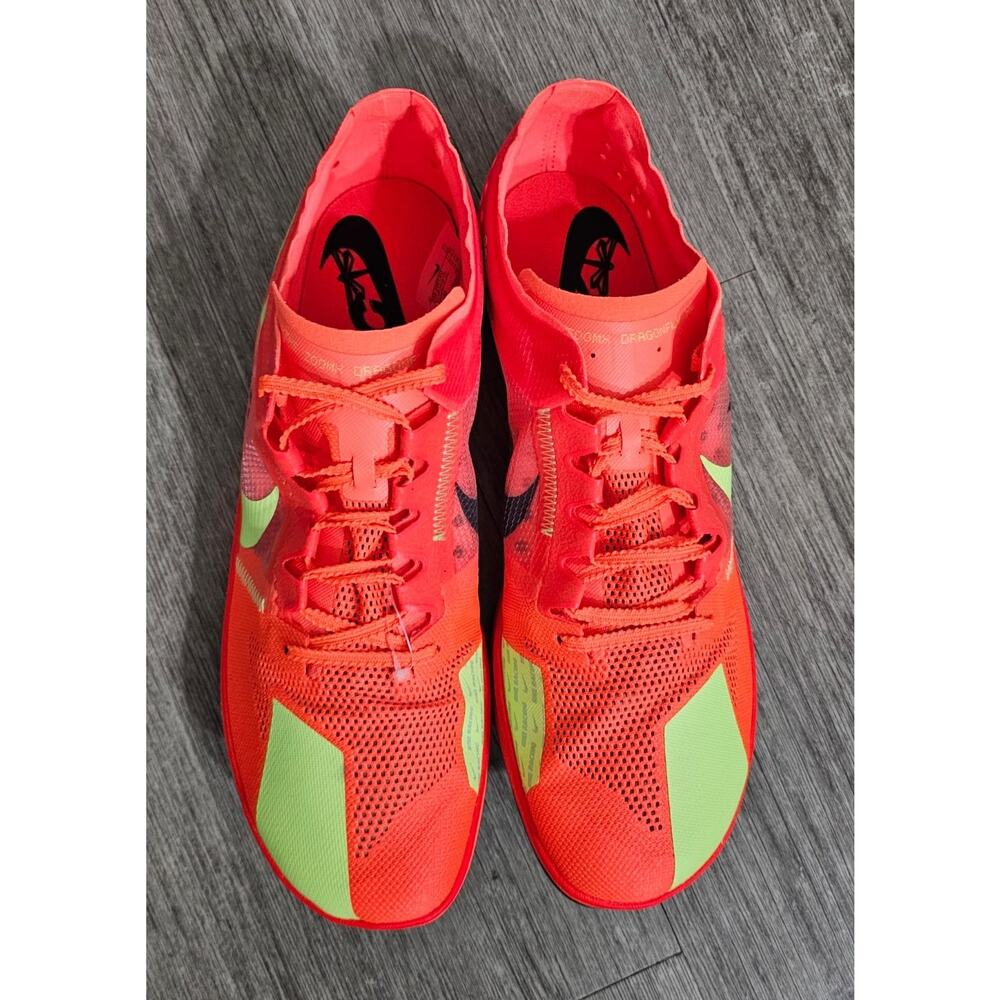 New! Mens US 12 NIKE ZOOMX DRAGONFLY XC DISTANCE SPIKES ORANGE DX7992-800